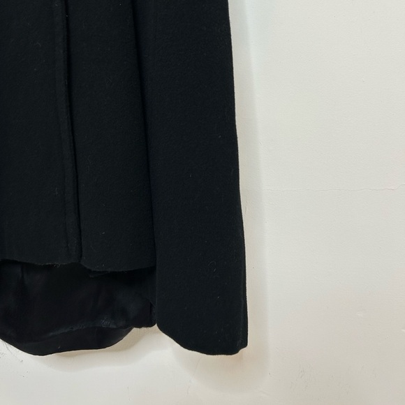 Vintage Wool Coat with Fur Trimmed Hood - Picture 4 of 12